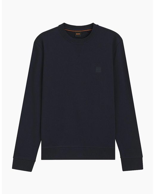 Boss Blue Boss New Westart Crew Sweat for men