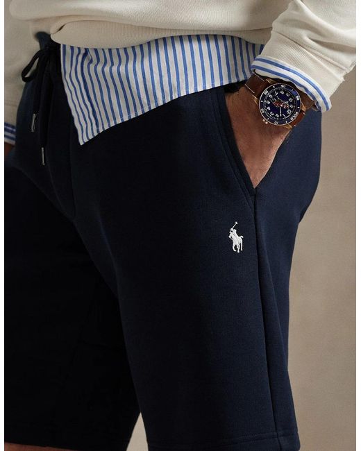 Polo Ralph Lauren Blue Athletic Double Knit Shorts S2-26 039 Aviator for men