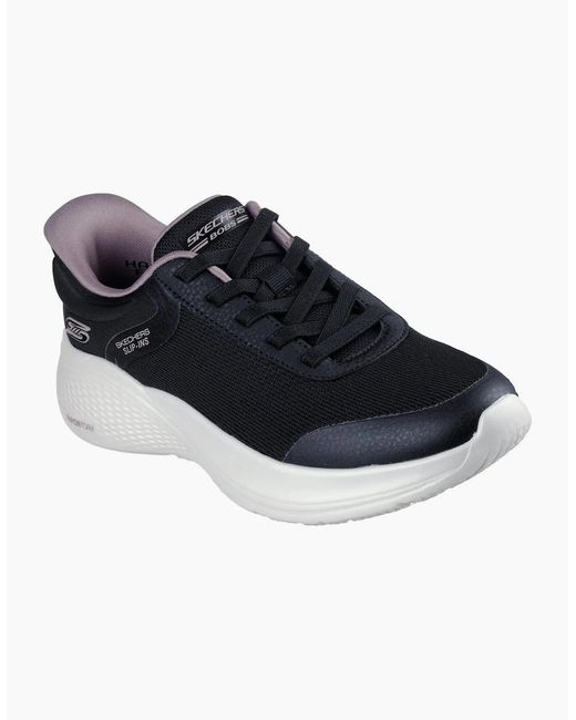 Skechers Blue Bobs Infinity Vapor Glow Polyester Trainers