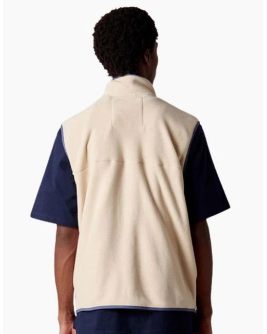 Penfield Natural Graylock Rice Fleece Vest for men