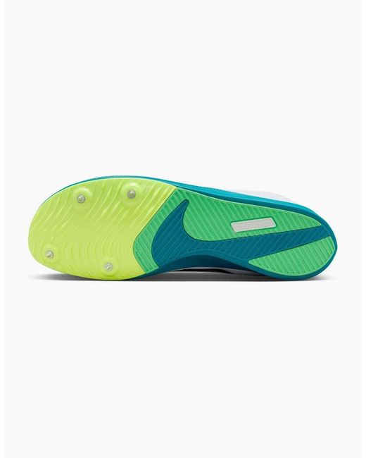 Nike Blue Zoom Rival Distance Track Running Spikes for men