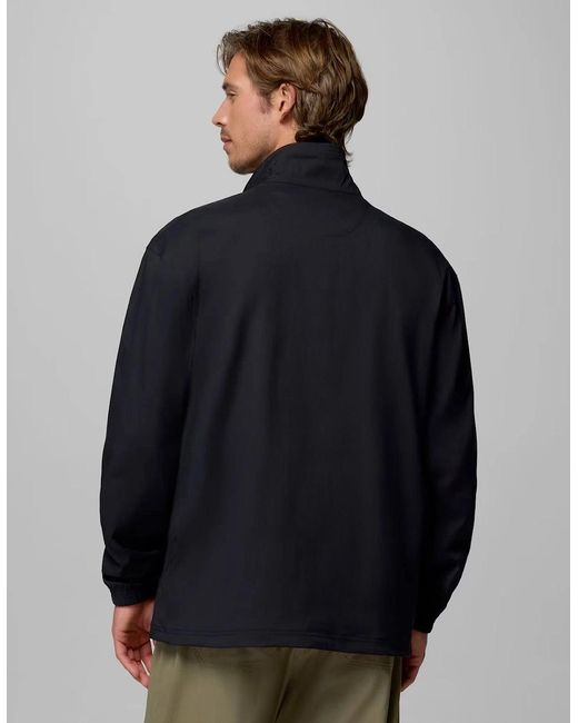 Columbia Blue Landroamer Half Zip Overshirt for men
