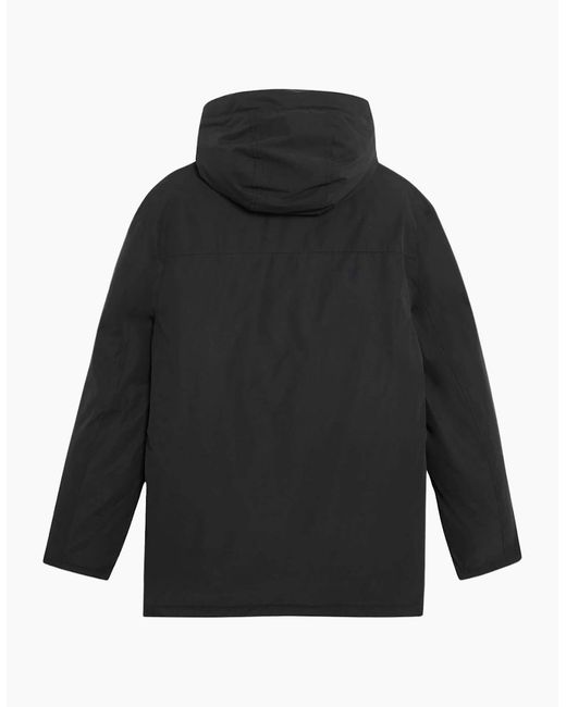 Lyle & Scott Gray Lyle & Scott Jet Membrane Parka for men