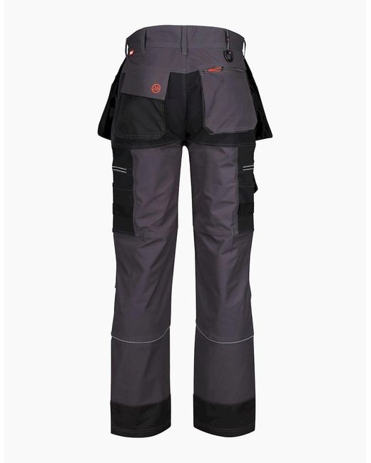 Regatta Black Professional Softshell Stretch Work Trousers for men