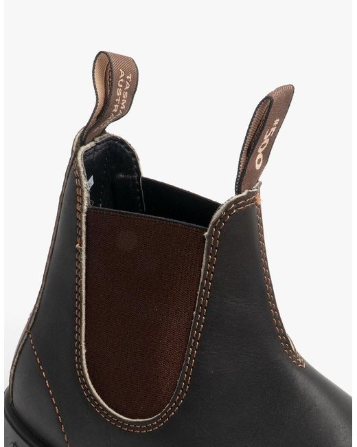 Blundstone Brown 500 Leather Classic Chelsea Boots Stout