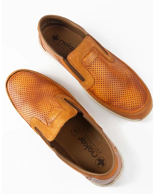 Rieker Brown 08858-24 Shoes for men