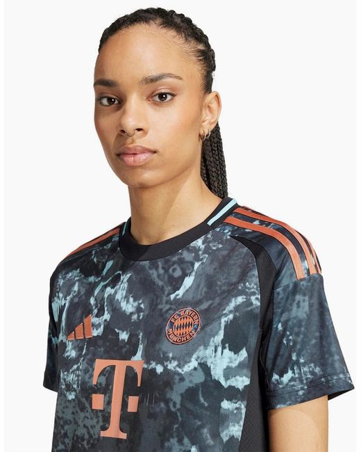 Adidas Blue A Jsy W Football Shirt