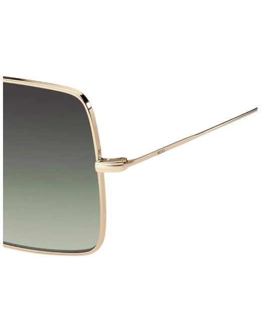 Boss Green Rose Metal Frame Lensed Sunglasses