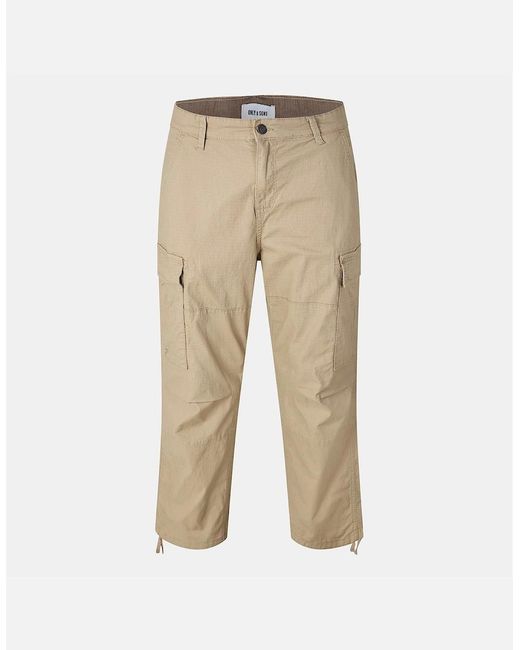 Only & Sons Natural Solid Patterned Straight Combat Pants for men