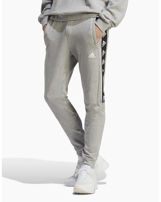 Adidas Gray Ess Brandlove Jogger for men