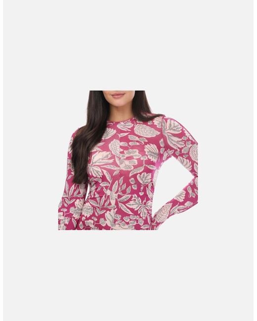 Ted Baker Pink Aloria Skimming Midi Dress