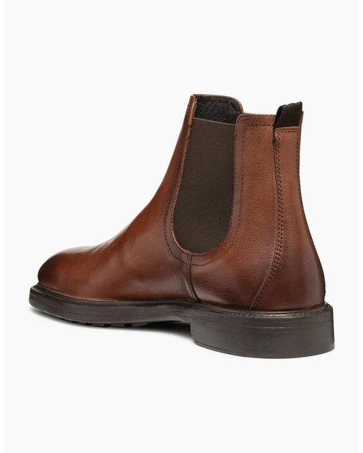 Geox Brown U Tiberio A Boots for men