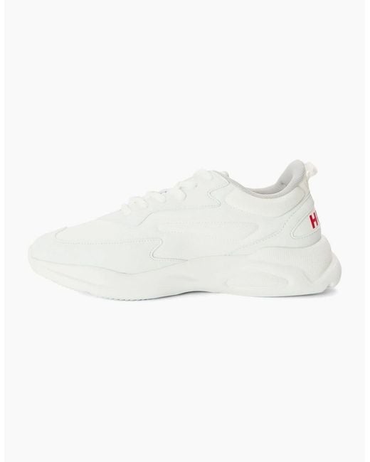 Boss White Leon Runners for men