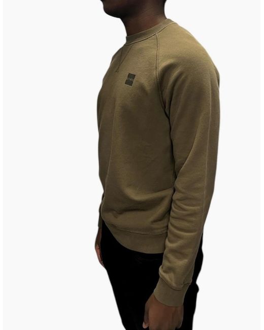 OUTHERE Green Logo Sweatshirt for men