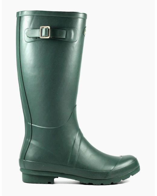 Grisport Green Strap Wellingtons