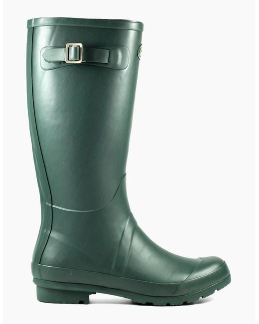 Grisport Green Strap Wellingtons