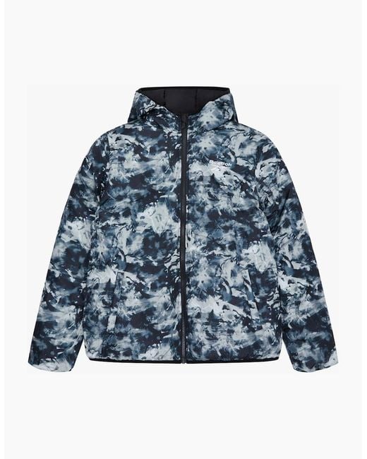 Reebok Blue Rb1501 Reversible Puffer for men