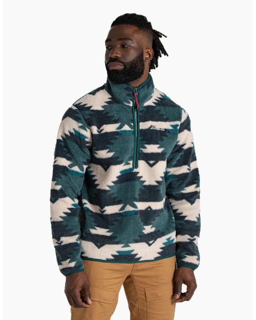 Craghoppers Blue Tatton Ii Half Zip Fleece Top for men