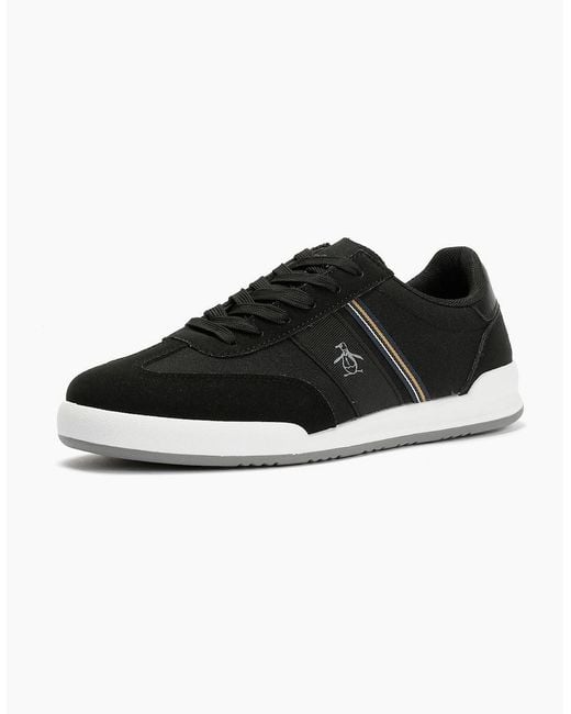 Original Penguin Blue Penguin Gaz Trainers for men