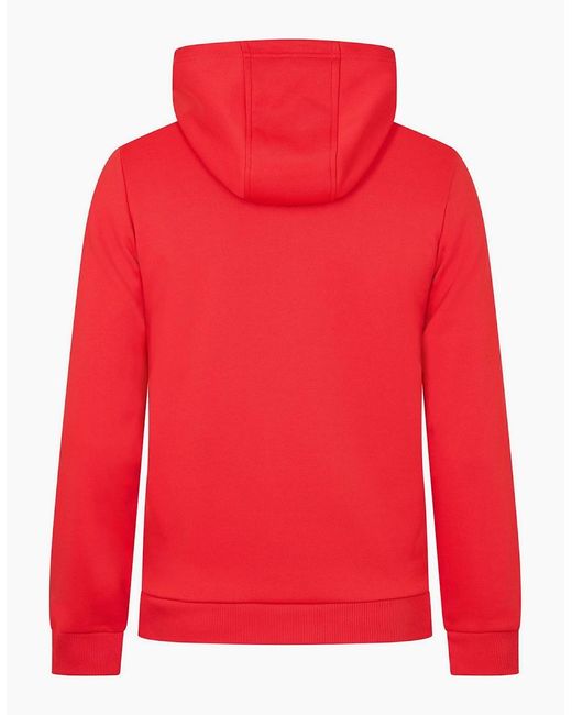 Castore Red Zip Br Hoody for men