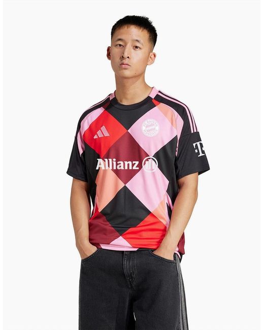 Adidas Red Fcb 4 Jsy for men