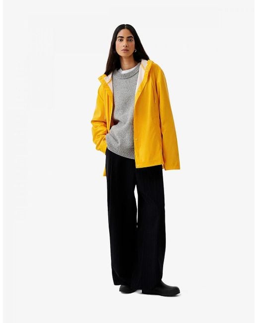 Hunter Yellow Izzy Hooded Jacket