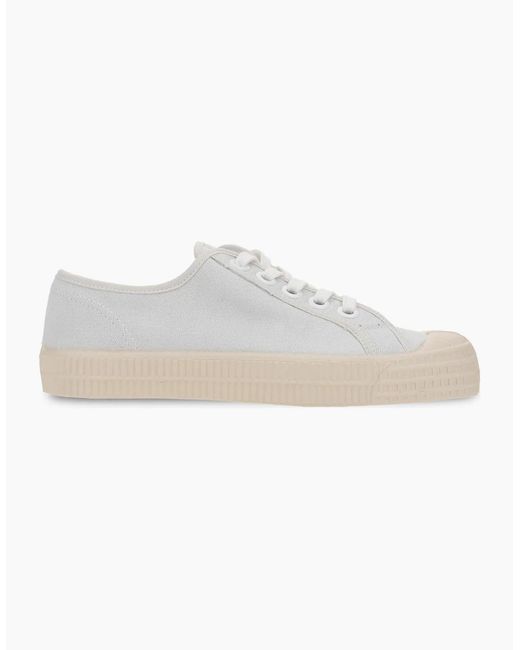 Novesta White Star Master Washed Canvas Trainers