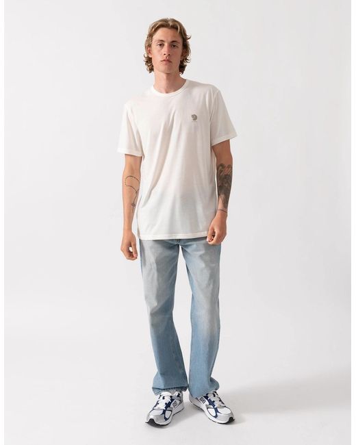 Fjallraven White High Coast Short Sleeve Top for men