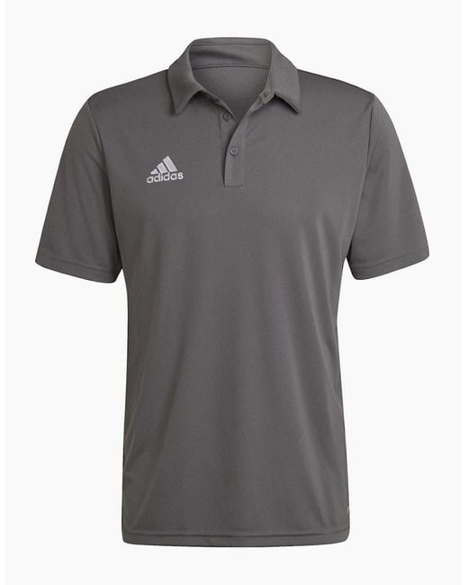 Adidas Gray Polo Shirt Collared Neck Short Sleeve for men