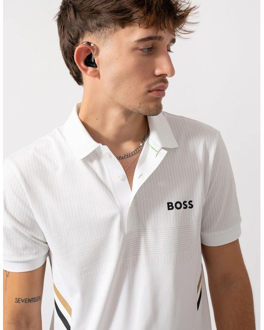 Boss White Boss Paule Toc Polo Shirt for men