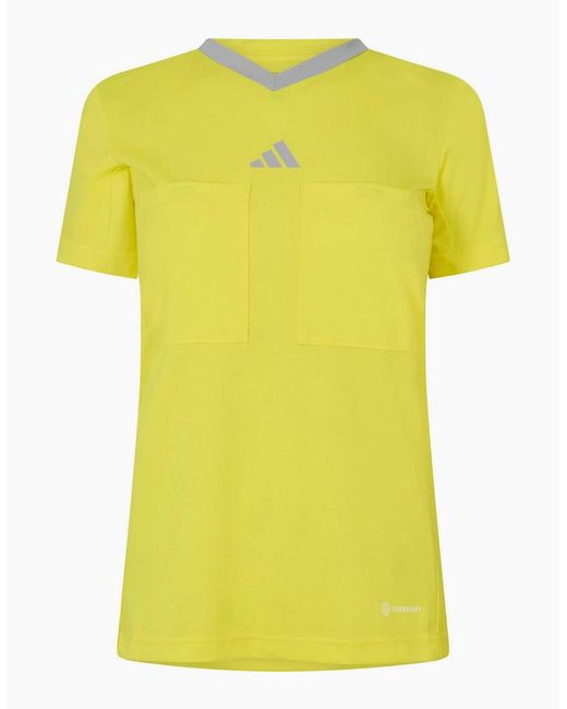 Adidas Yellow Ref 22 Jersey W