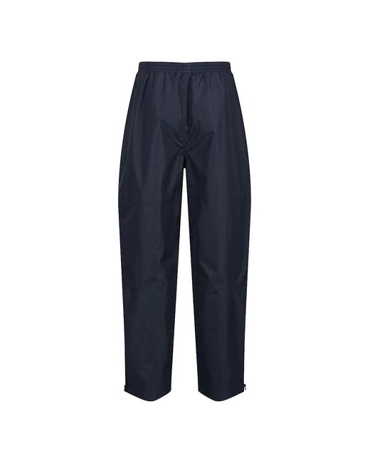 Regatta Blue Professional Waterproof Breathable Trousers for men
