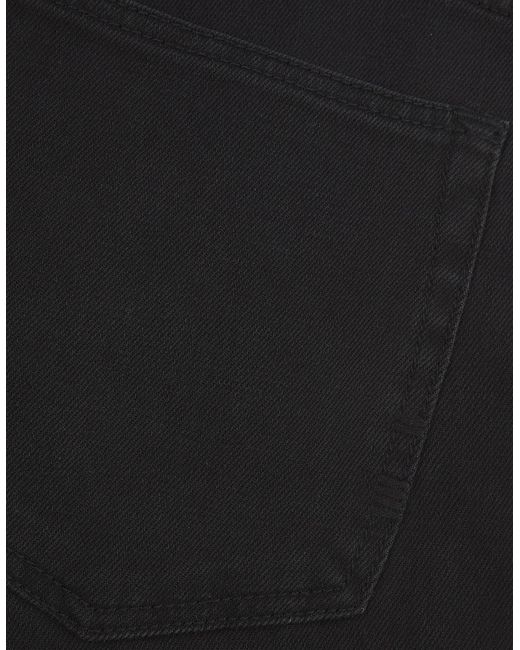 Vingt Quatre Denim Black Vingt Quatre Taper Fit Washed Jeans for men