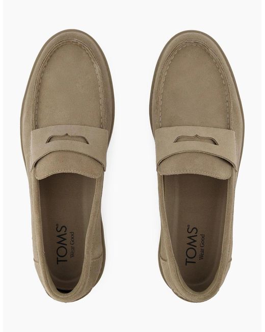 TOMS Gray Navi Trvl Lite Havana Loafers Dune for men