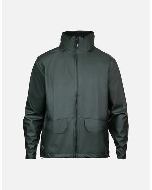 Helly Hansen Gray Workwear Voss Adults Rain Jacket