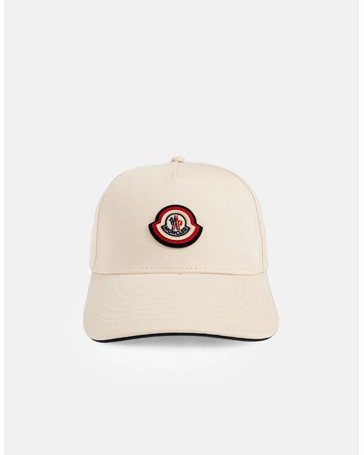 Moncler Natural Archive Logo Cap for men