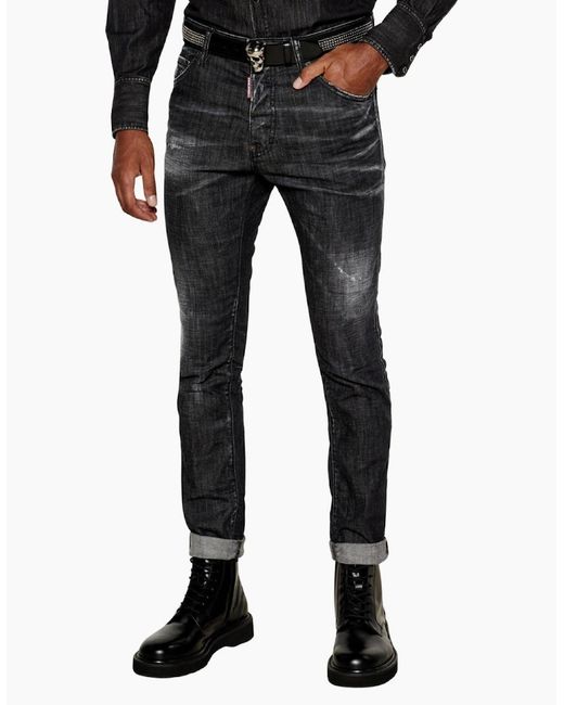 DSquared² Blue Easy Wash Cool Guy Jeans for men