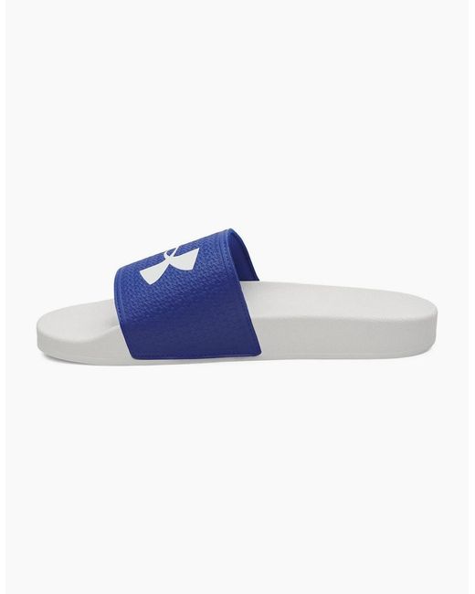 Under Armour Blue Armr Slide for men