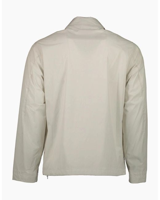 C P Company Gray Metropolis Pertex Overshirt/Jacket for men