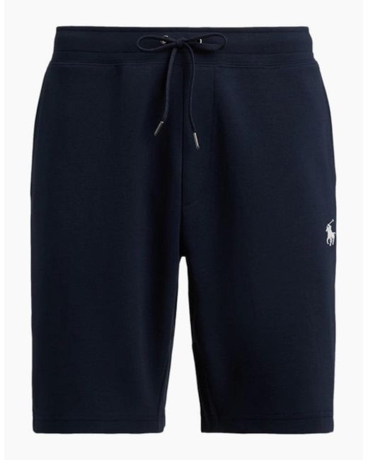Polo Ralph Lauren Blue Athletic Double Knit Shorts S2-26 039 Aviator for men