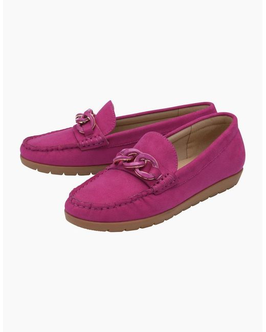 Lotus Pink Coma Loafers