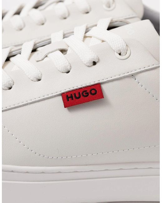 Boss White Hugo Morrie Tenn Trainers Nos for men