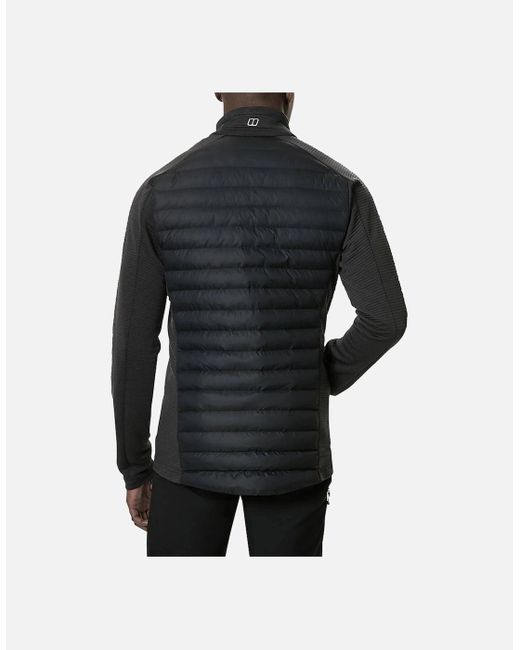 Berghaus Black Hottar Hybrid Insulated Jacket for men