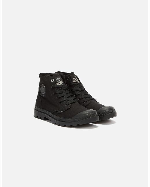 Palladium Black Pampa Hi Mono Chrome Boots