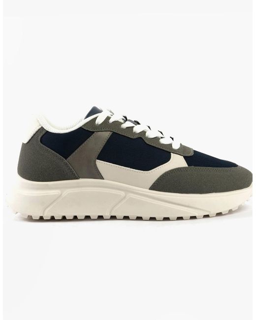 Jack & Jones Gray Aspire Trainers Castlerock for men