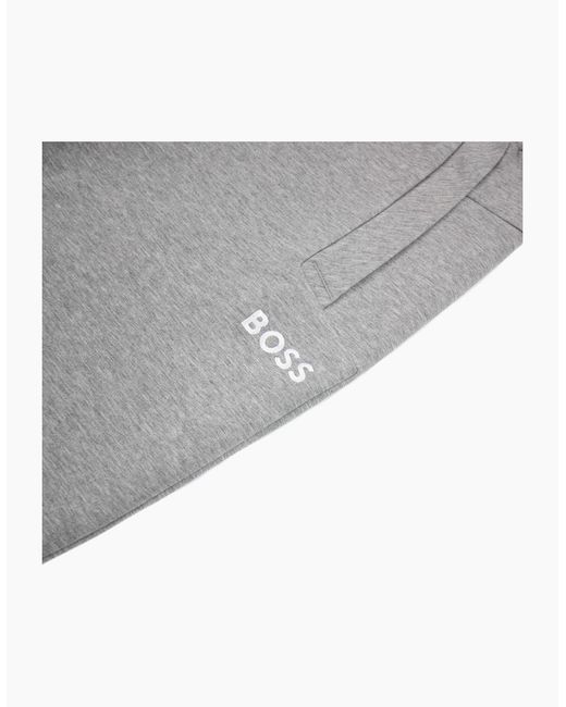 Boss Gray Hadiko 1 Metallic Logo Bottoms 059 for men