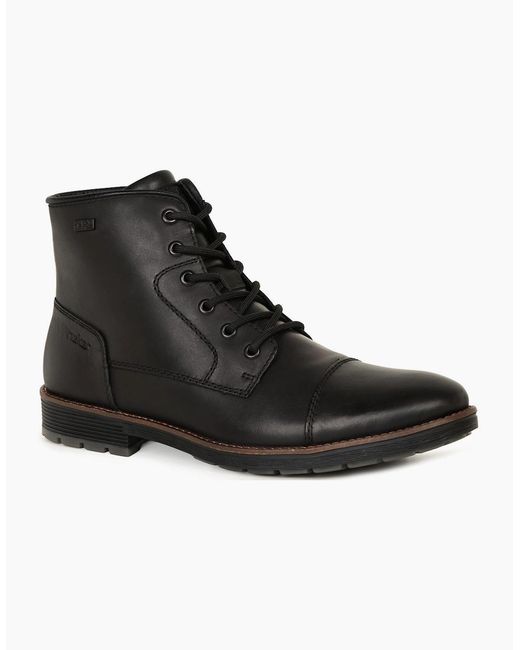 Rieker Black Loxley Boots for men