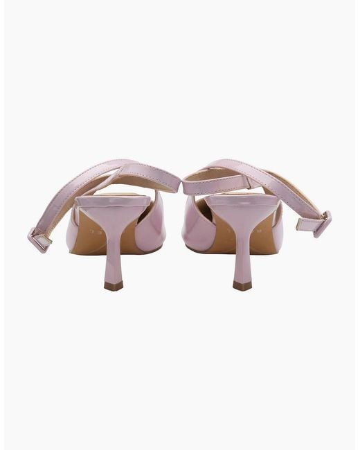 Ravel Pink Catrine Slingback Court Shoes