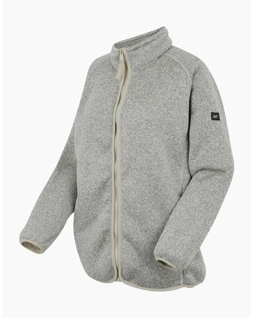 Regatta Gray Ladies Mellrey Full Zip Fleece
