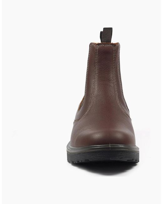 Grisport Brown Crieff Chelsea Boots for men